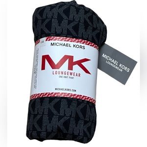 Michael Kors MK Men’s Loungewear Knit Pants Black Size L Style 9F15P30691 New